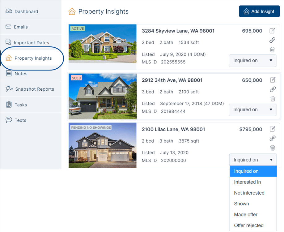 Top Producer® release: Property Insights